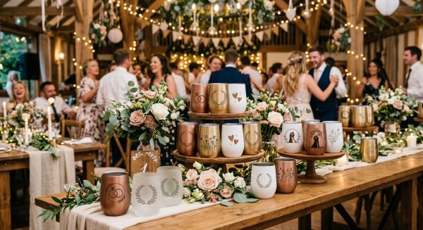 Top 10 idées de gobelets personnalisés pour un mariage mémorable