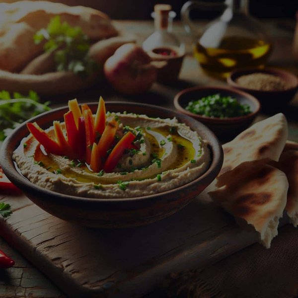 Quelle recette de houmous allégé peut-on préparer sans huile de tahini?